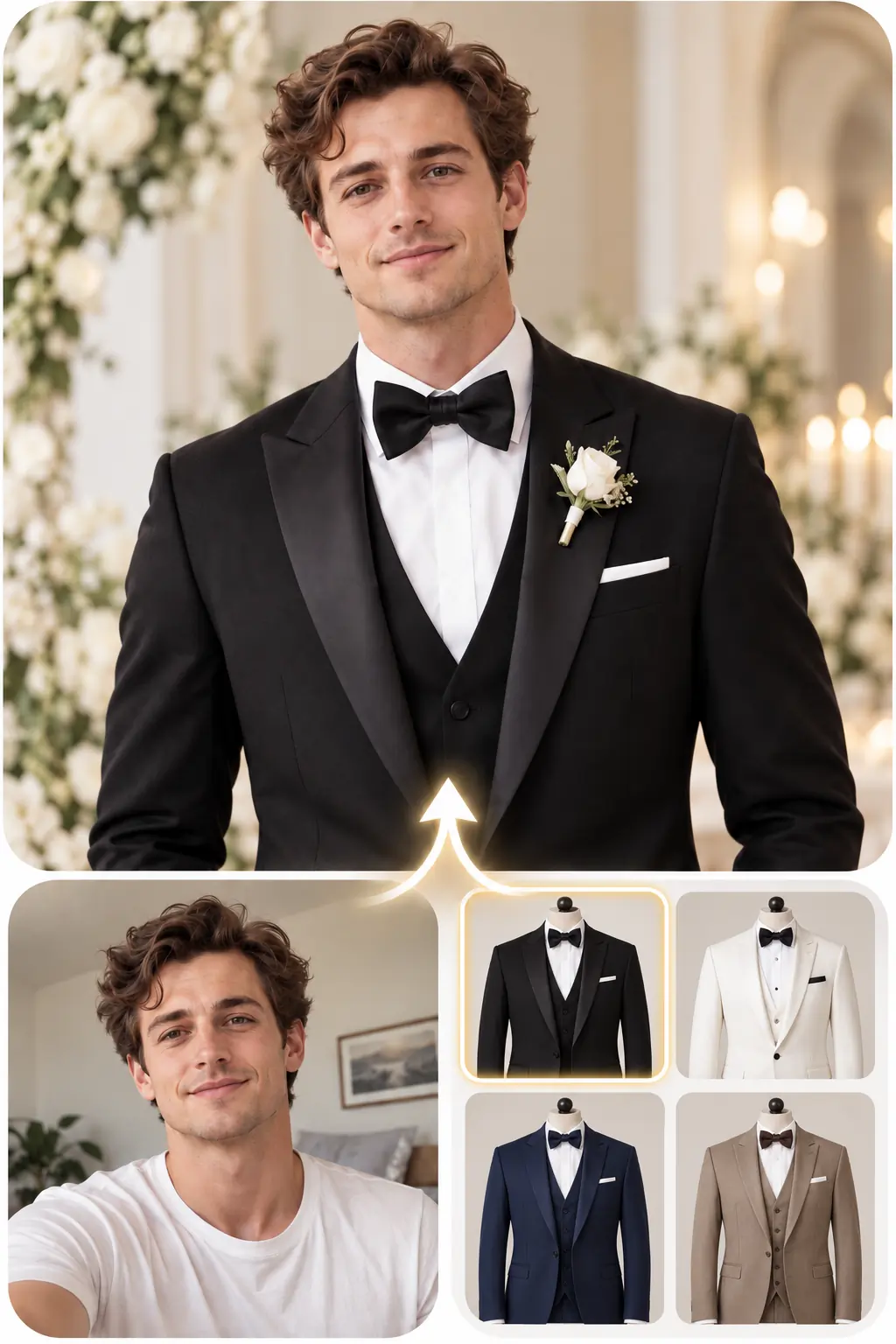 Wedding Suit Try-On