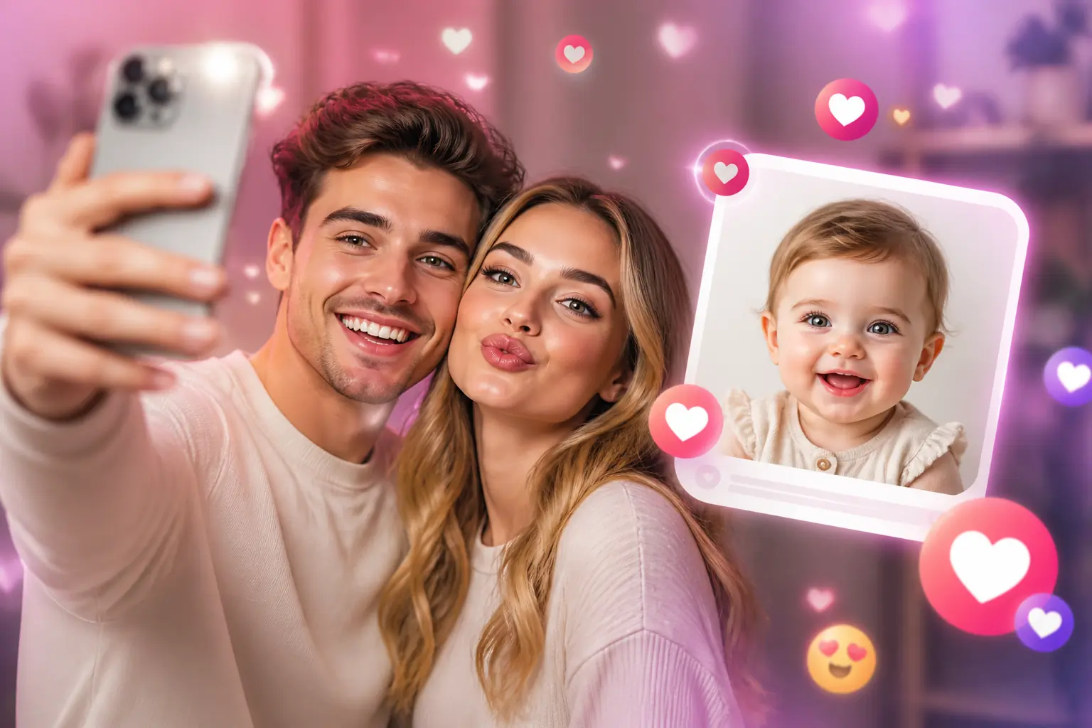 Share Fun Baby Predictions with Family and Friends