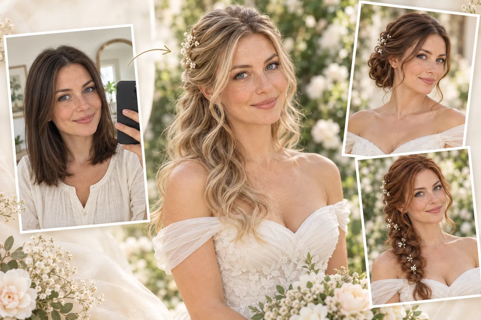 AI Bridal Hairstyle Try-On