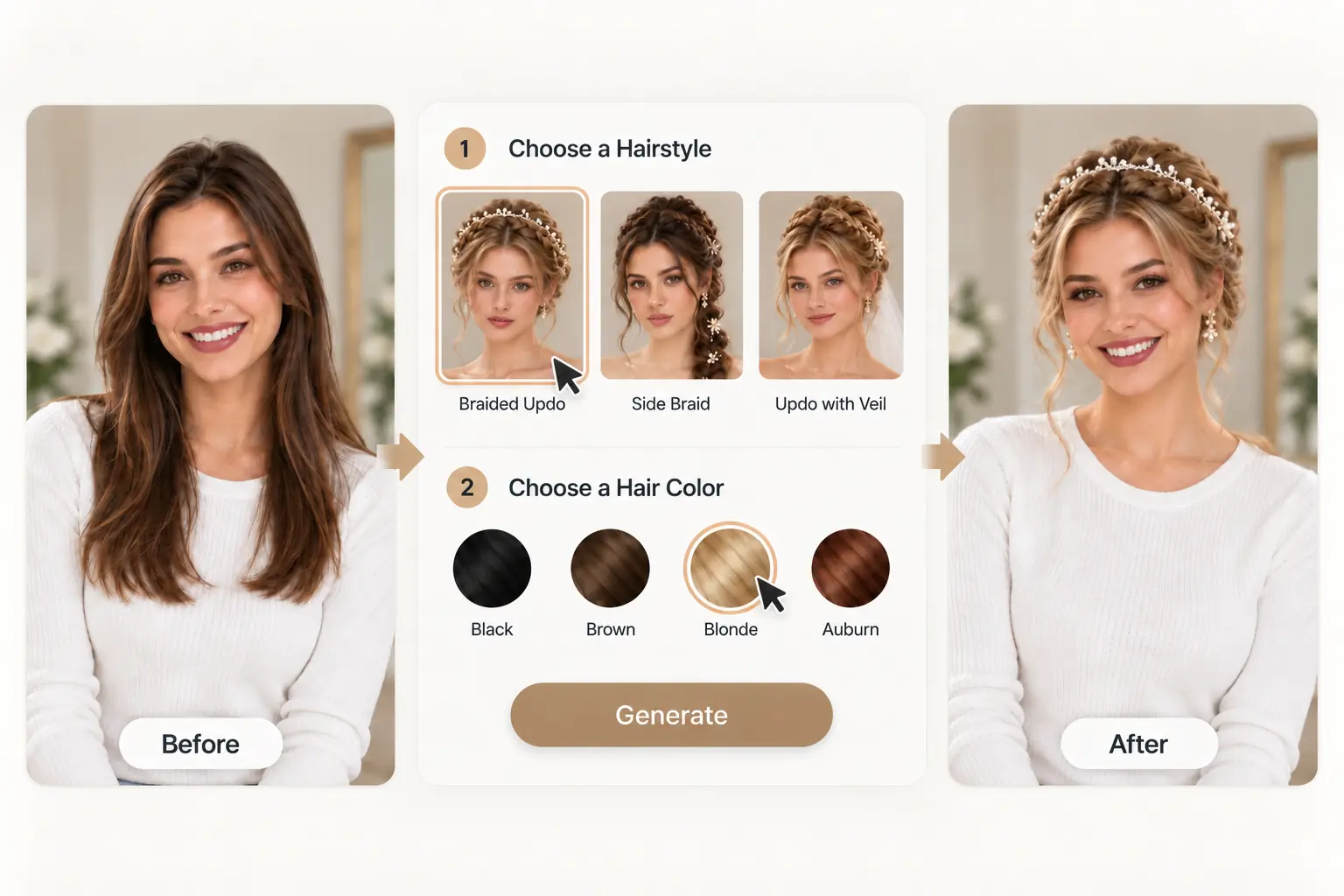 What Is an AI Bridal Hairstyle Try-On?