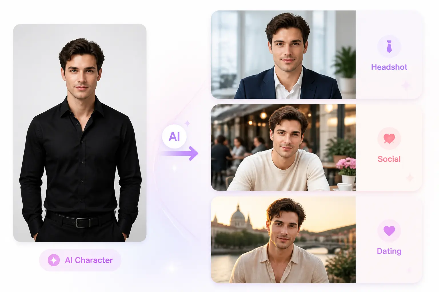 Create Profile & Portrait Photos