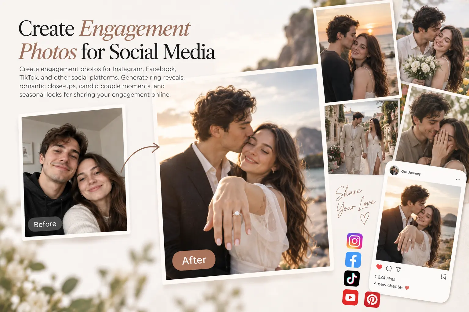 Create Engagement Photos for Social Media