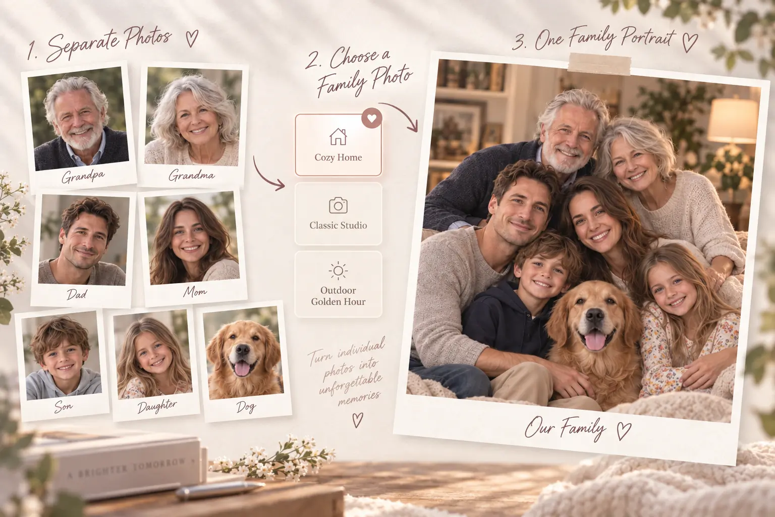 Was ist ein KI-Familienfoto-Generator?