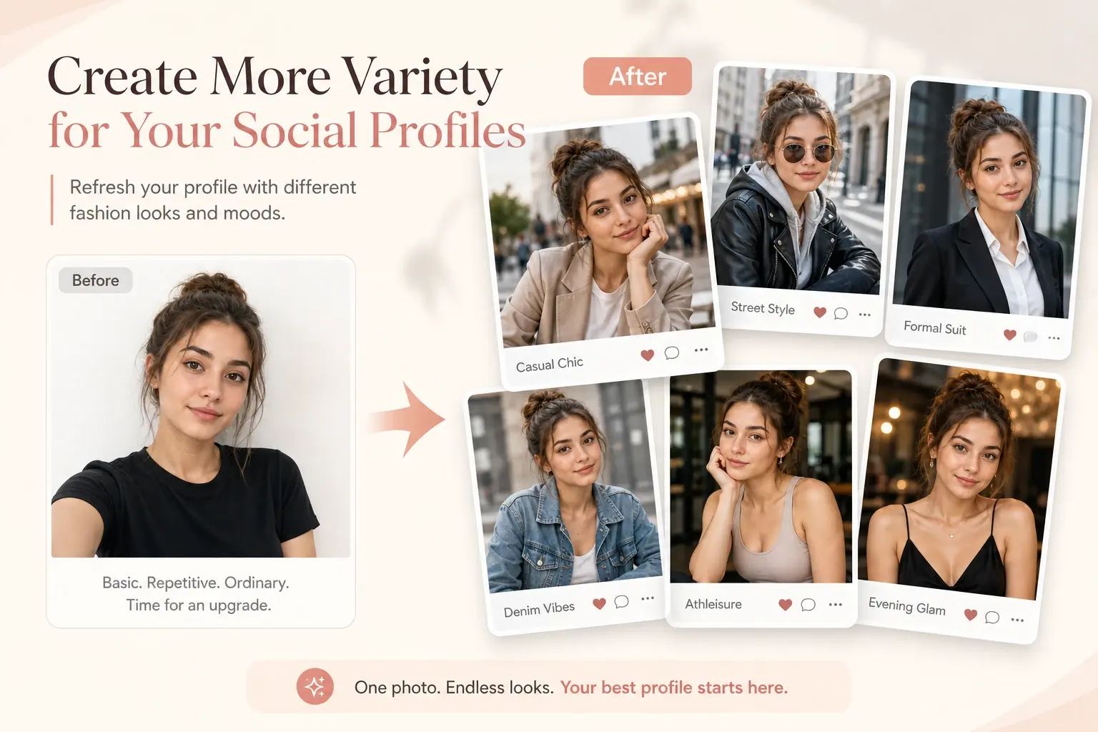 Create More Variety for Your Social Profiles