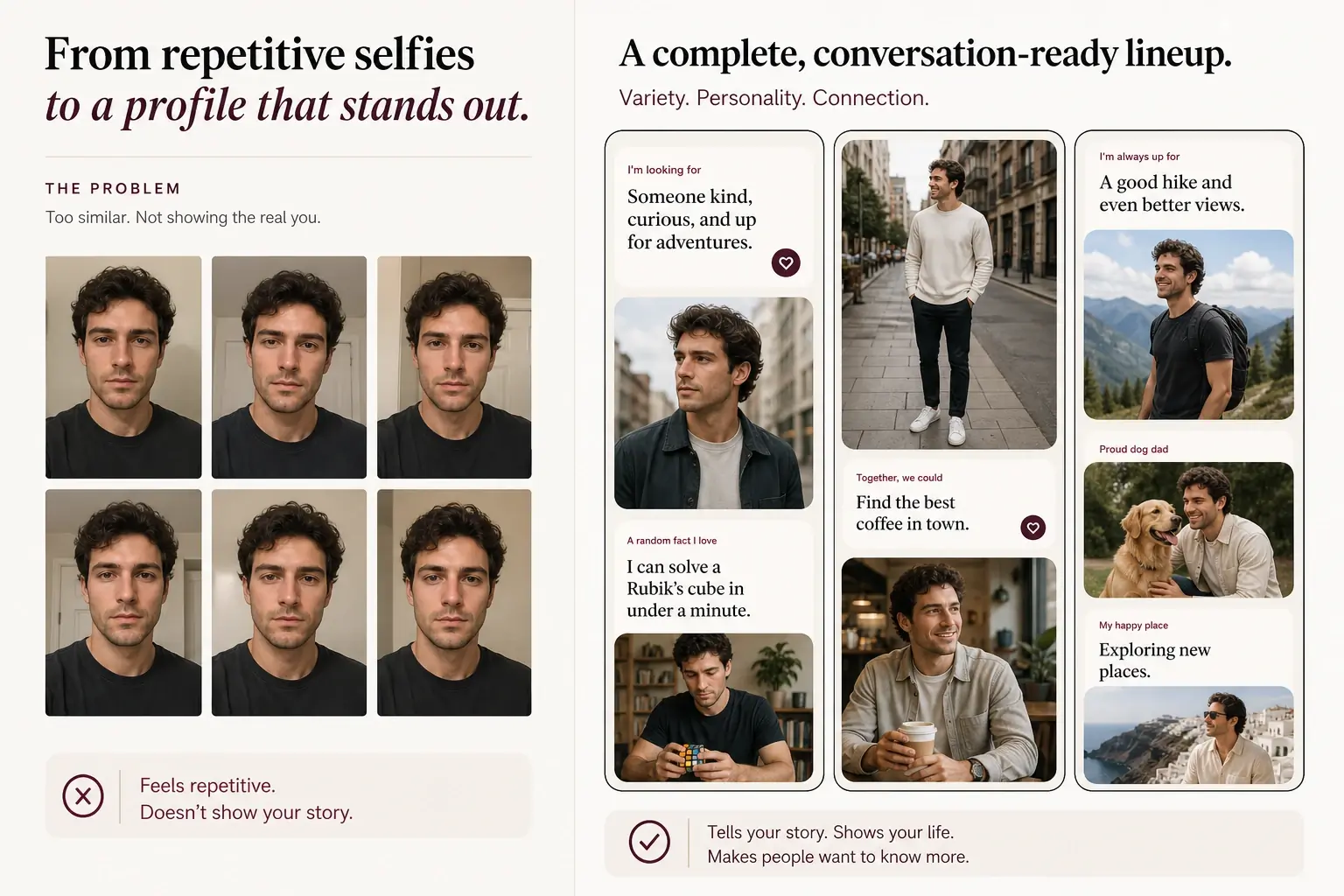 Create a Conversation-Ready Photo Lineup