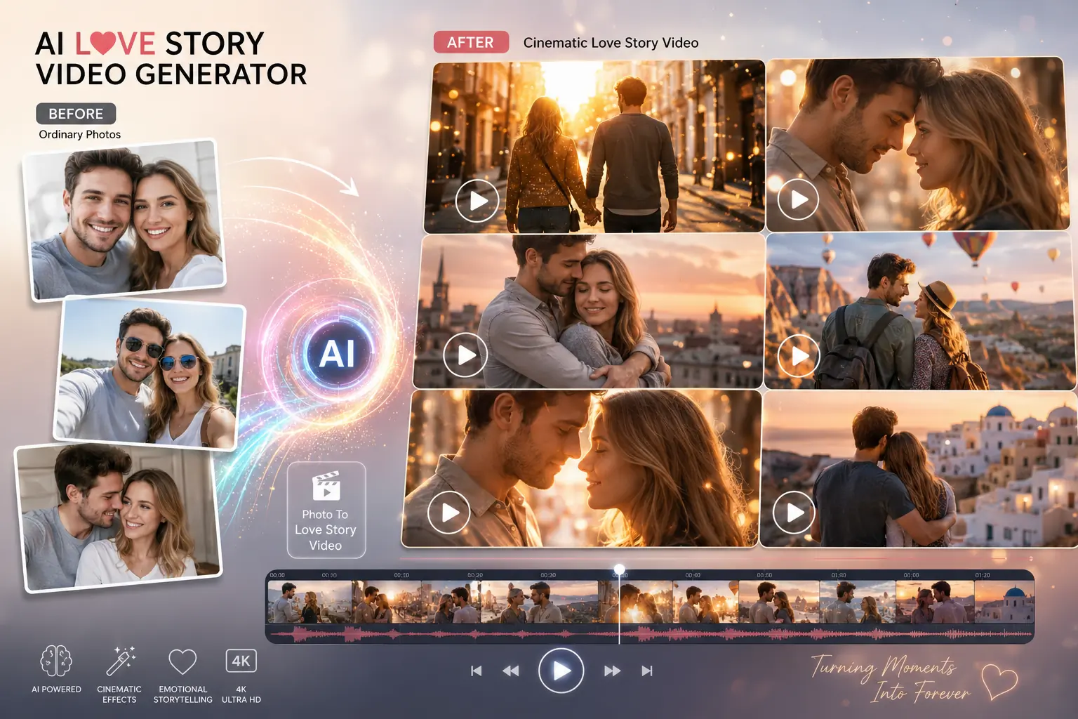 What is AI Love Story Video Generator?