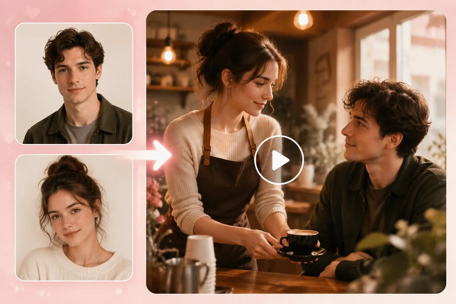 Create a Coffee Shop Romance Video