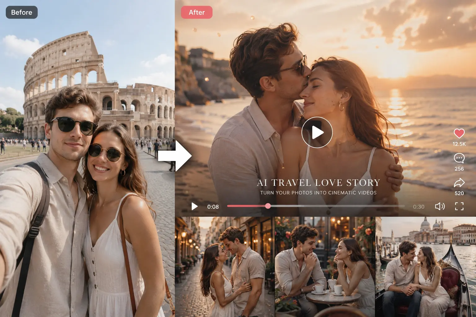 Create a Cinematic Love Short Film