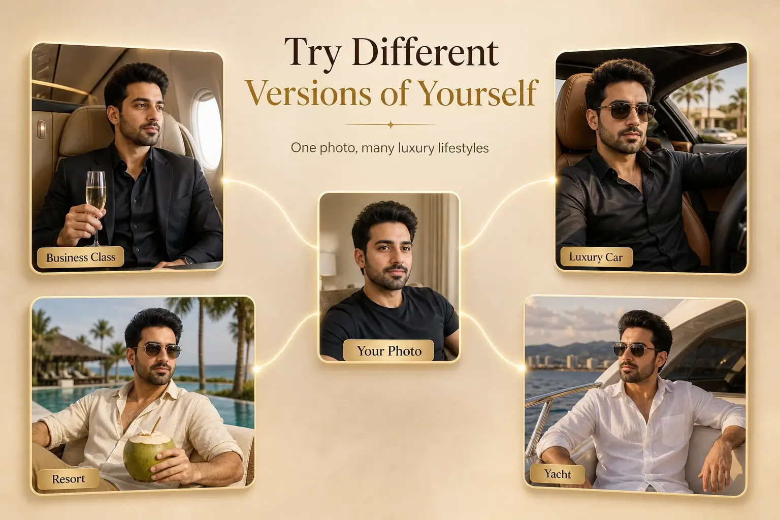 Try Different Versions of Yourself