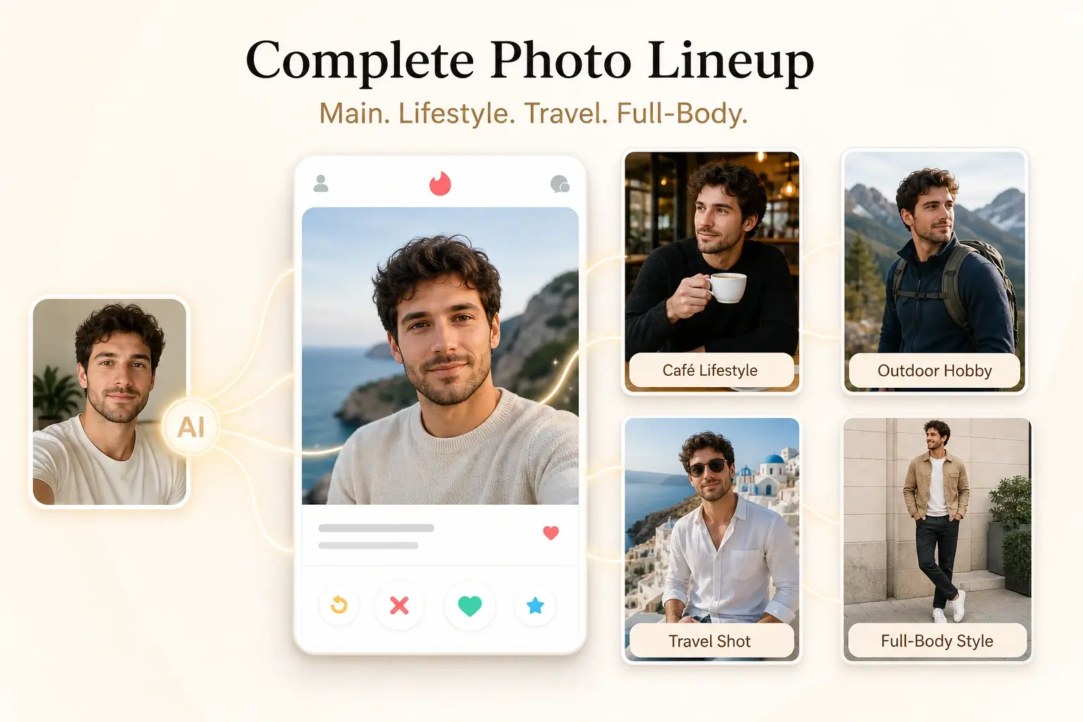 Build a Complete Tinder Photo Lineup