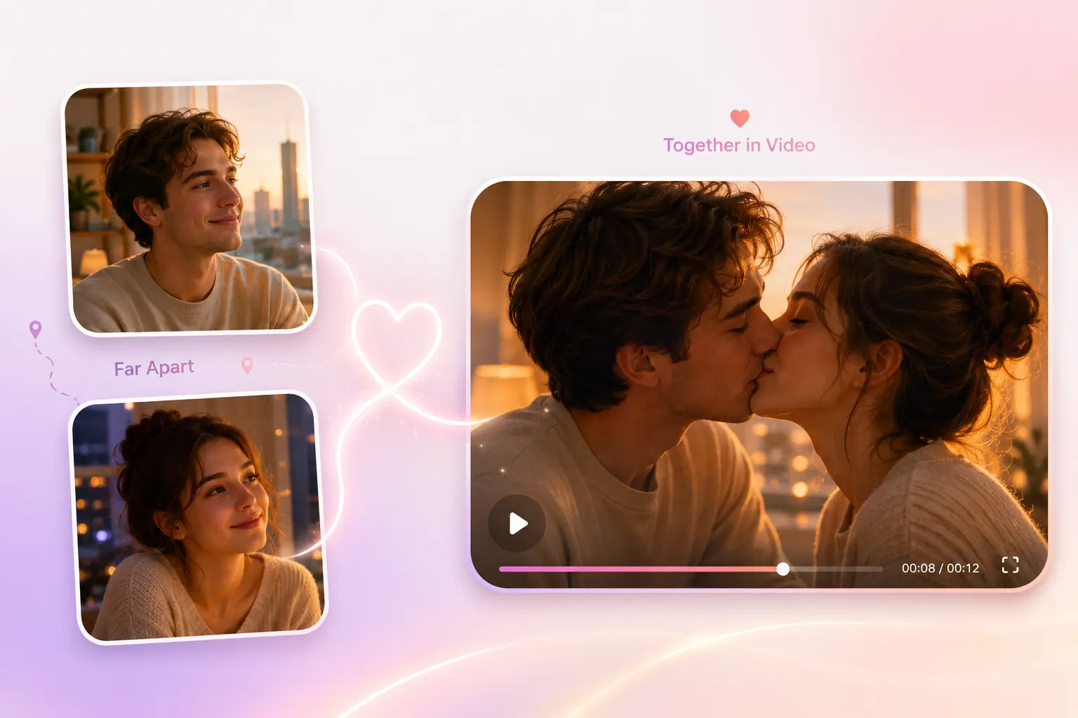 Cinematic Love Story Scene