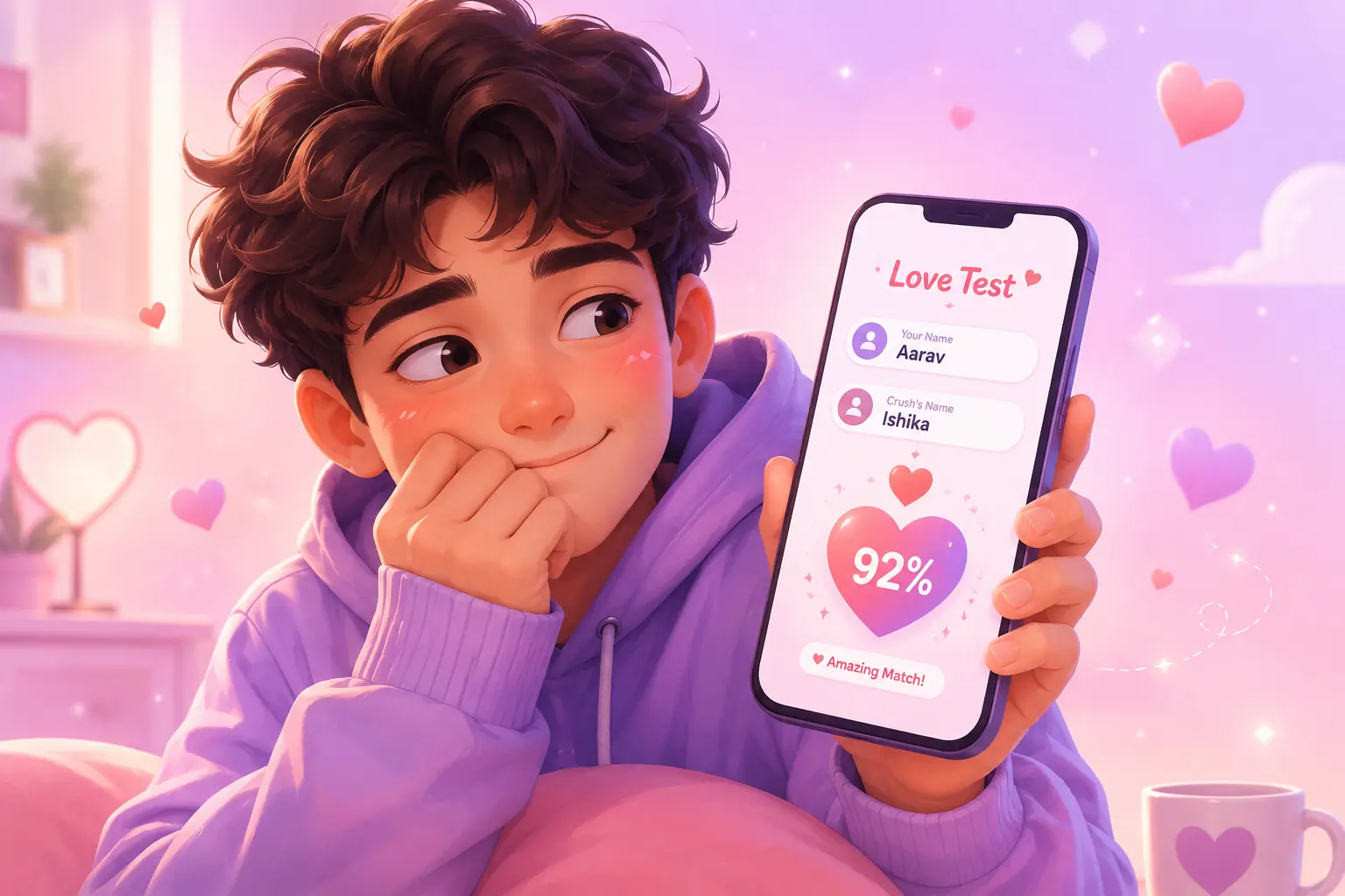 Deinen Crush testen