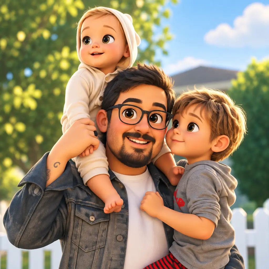 3D cartoon