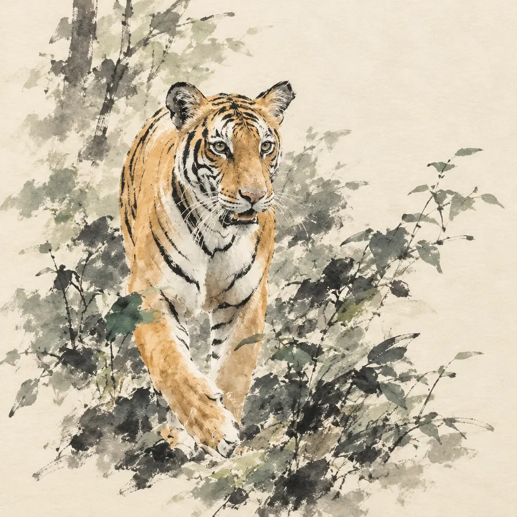 Ink wash