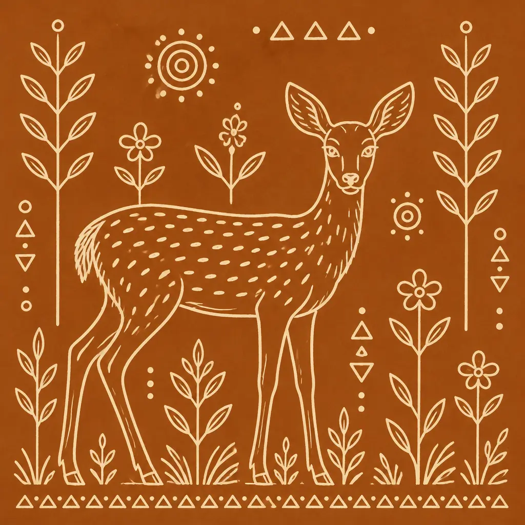 Warli-inspired art