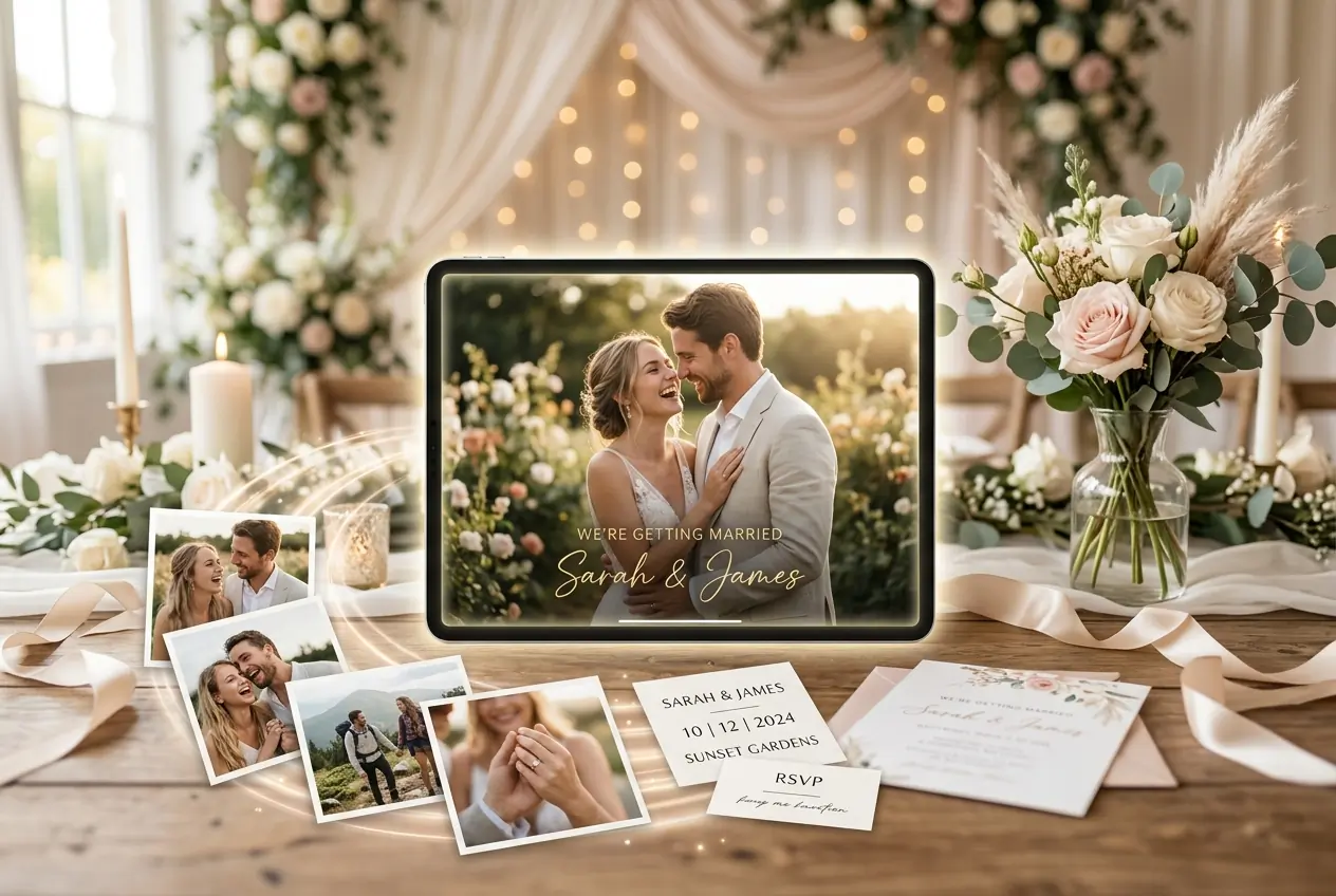 What Is an AI Wedding Invitation Video Generator?