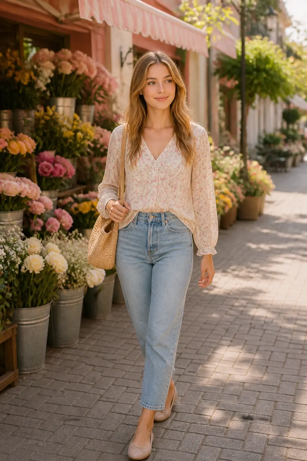 Flower Market Lady Photos