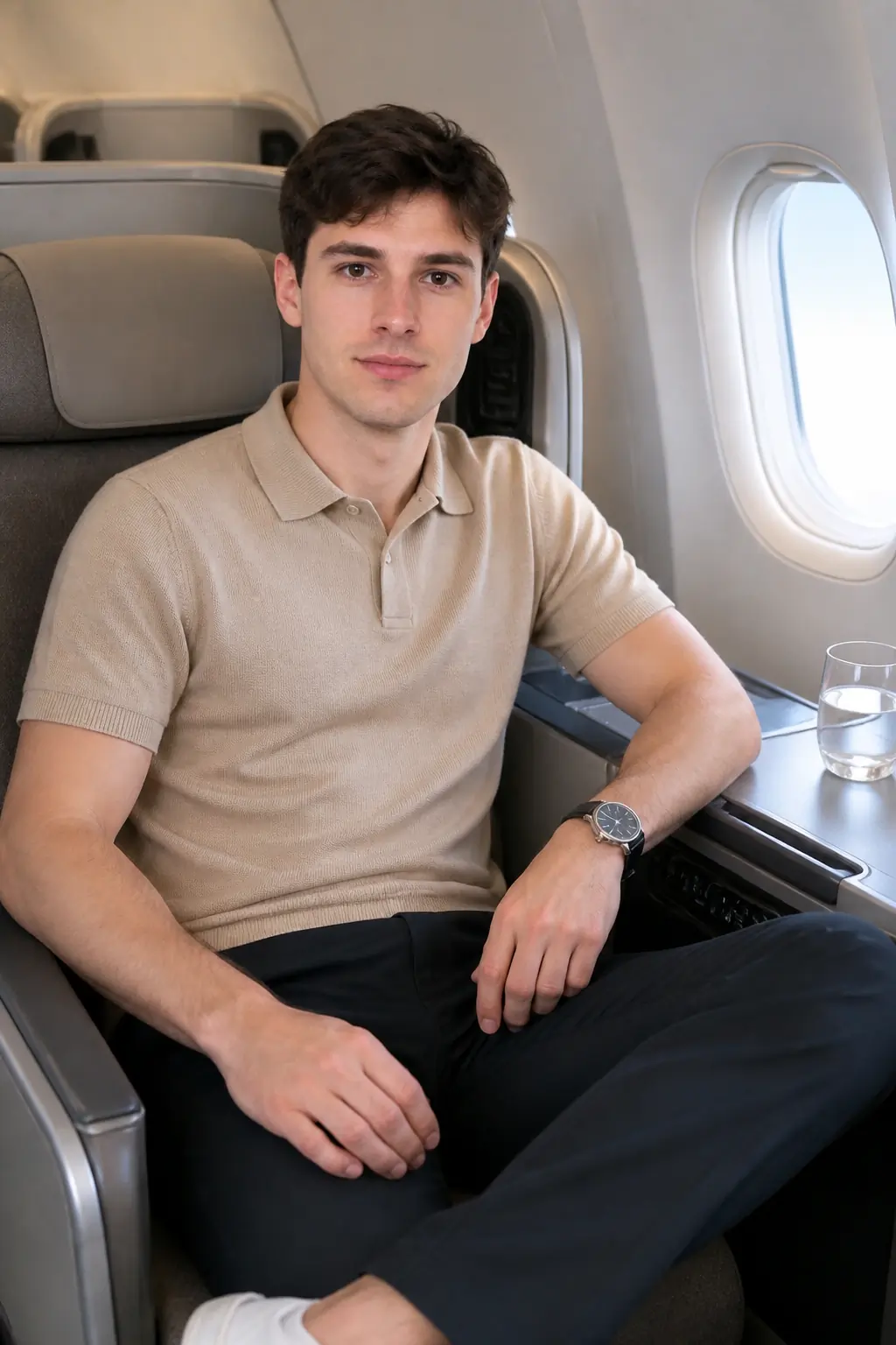 Business Class Flight Photos