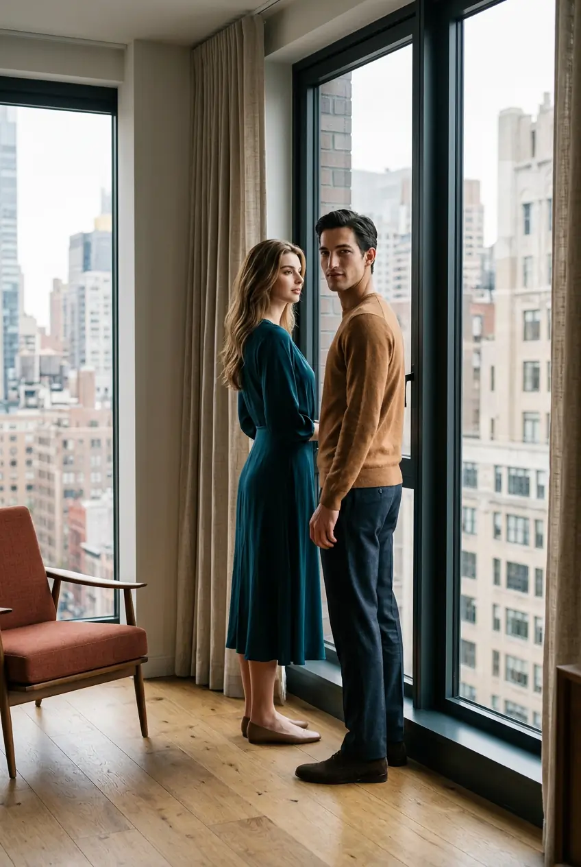 Cozy Home Couple Photos