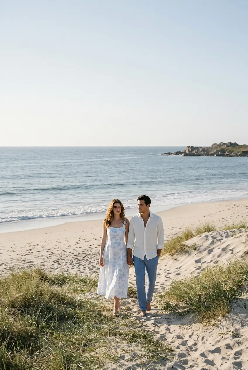 Beach Couple Photos