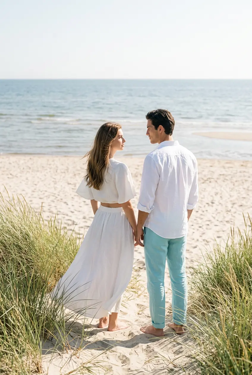 Beach Couple Photos