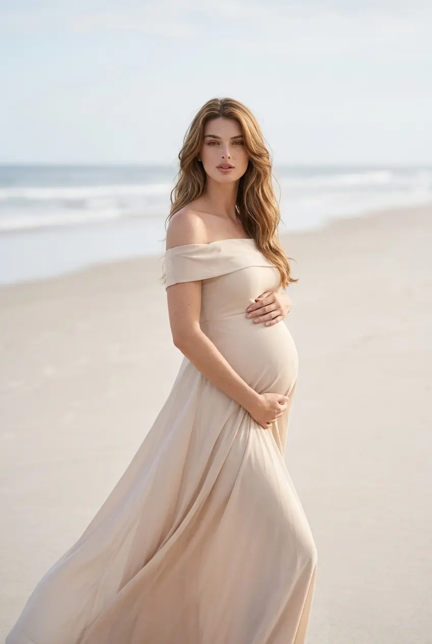 Beach Maternity Photos
