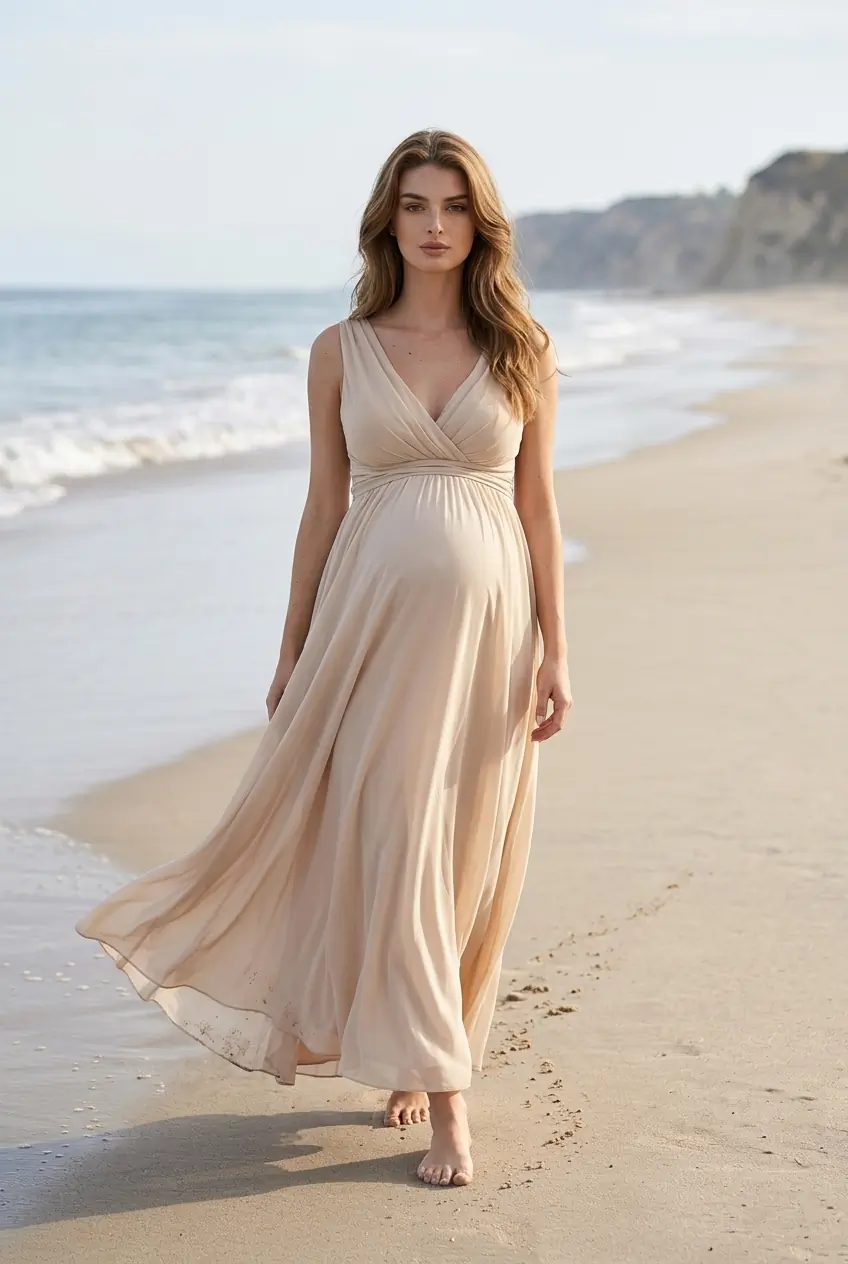 Beach Maternity Photos