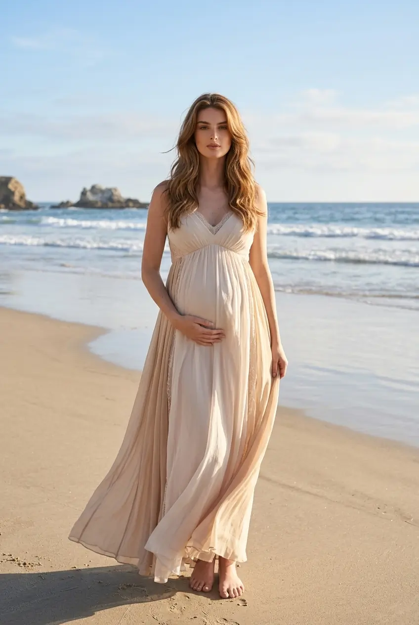 Beach Maternity Photos