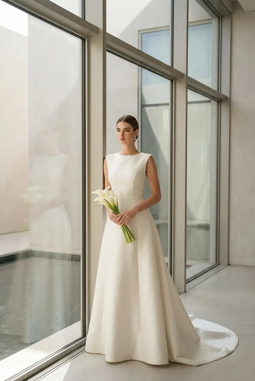 Minimalist Wedding Photos
