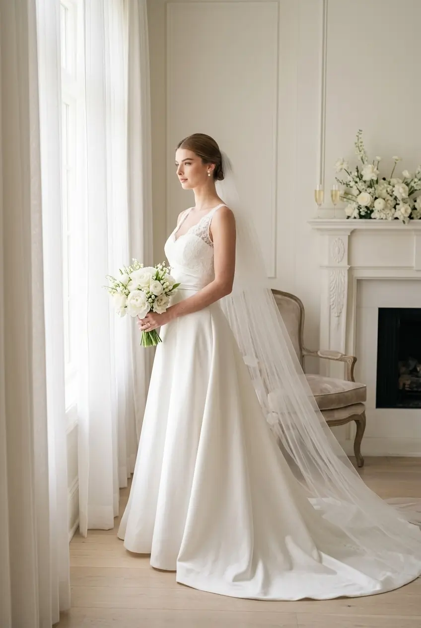 Classic White Wedding Photos
