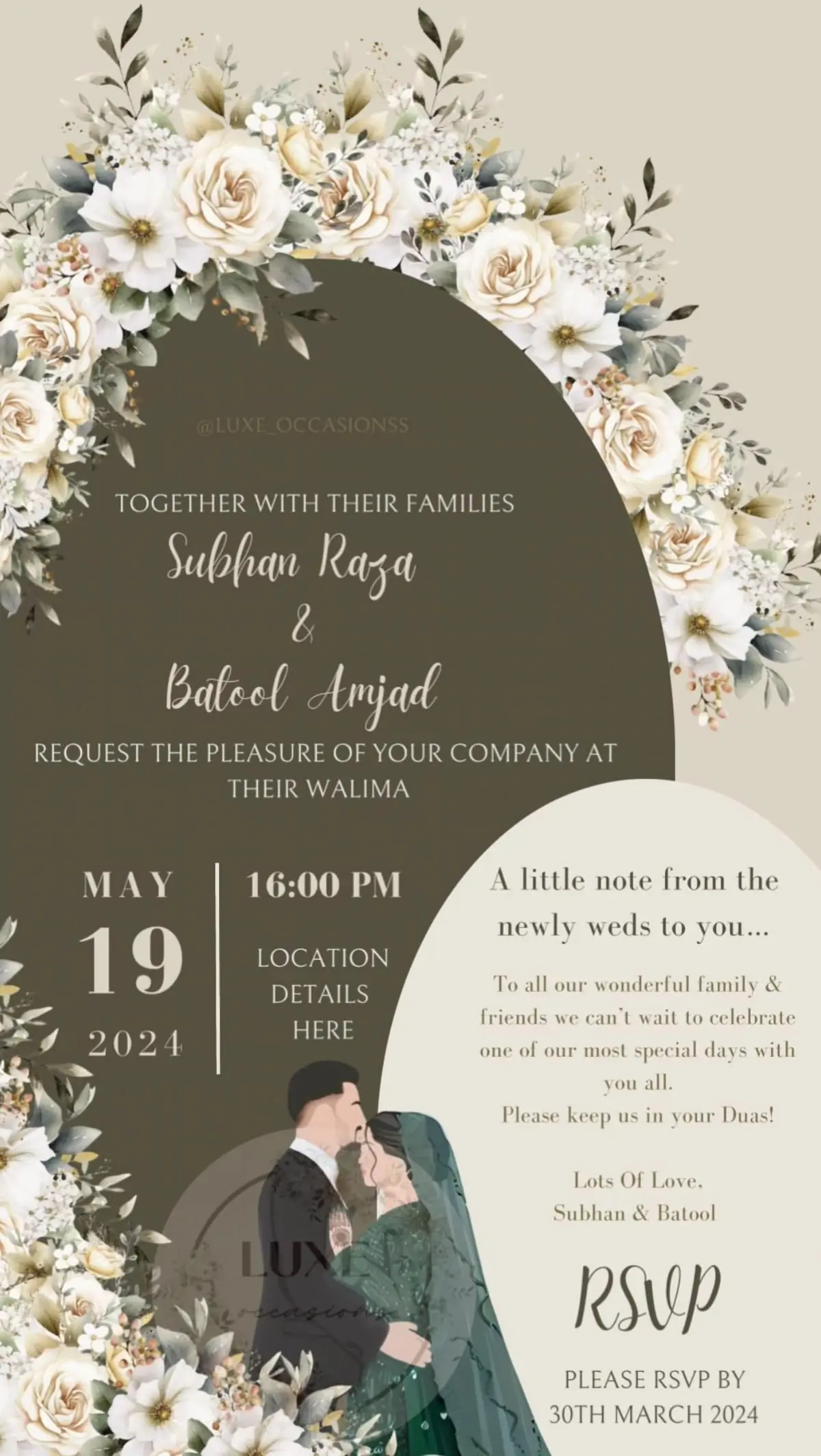 Rustic Botanical Ceremony