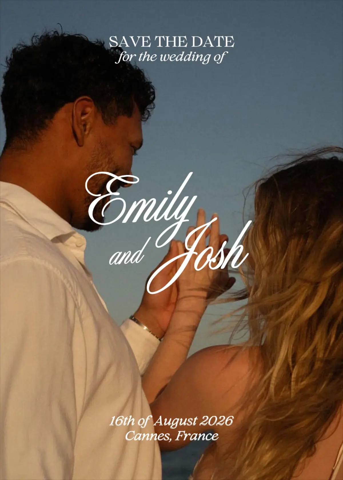 Sunset Beach Embrace