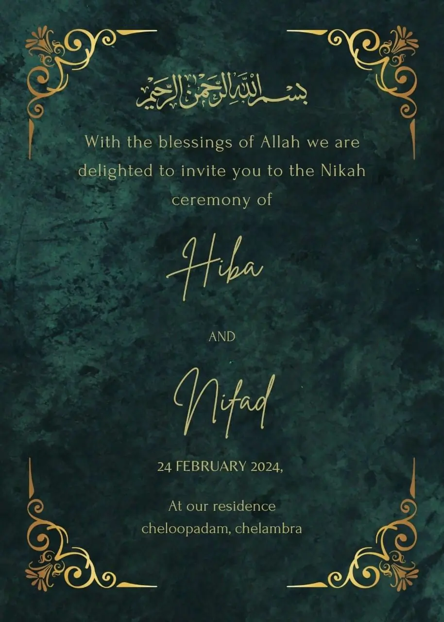 Emerald Nikah Elegance