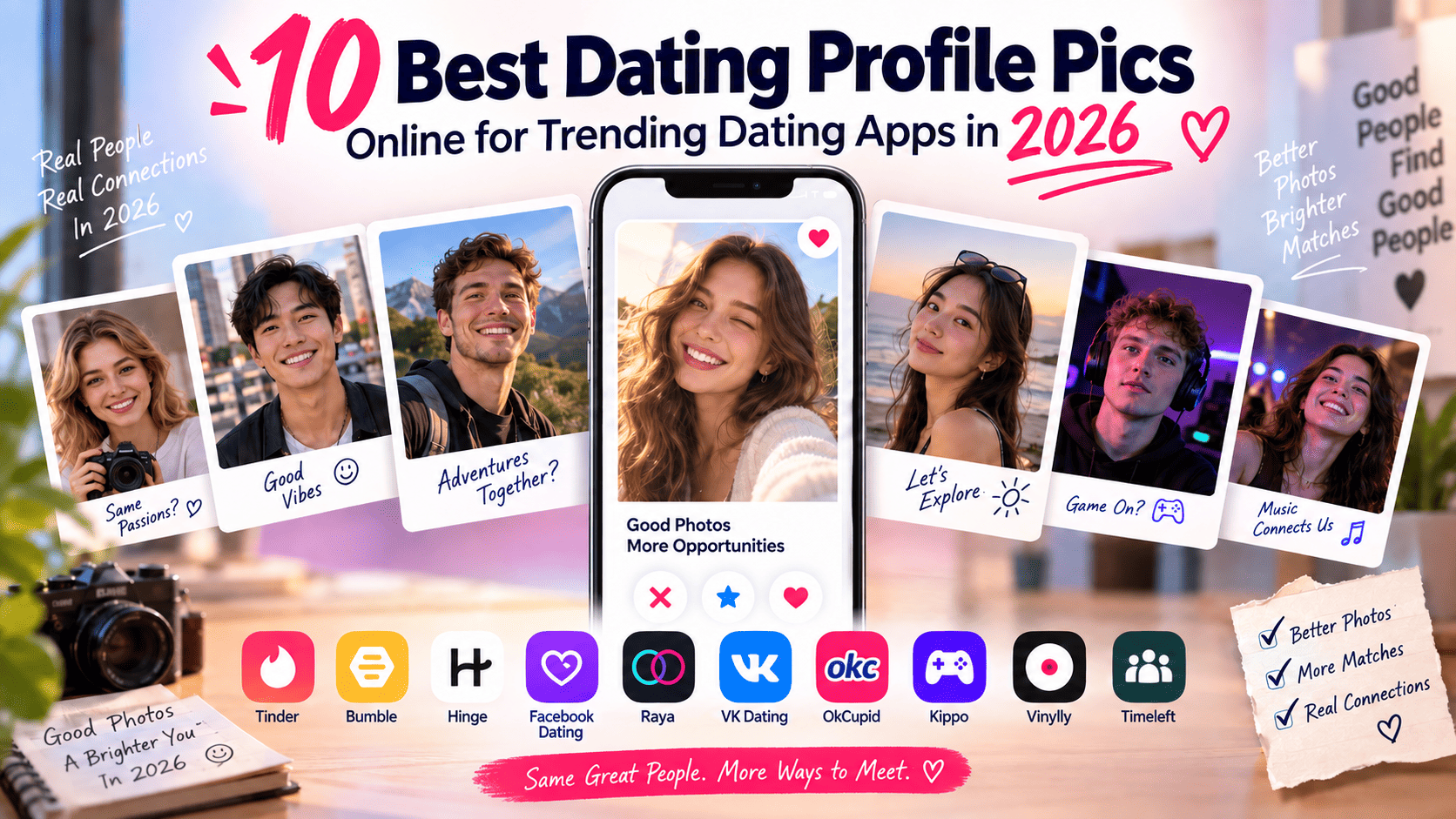  10 Best Dating Profile Pics Online for Trending Dating Apps in 2026